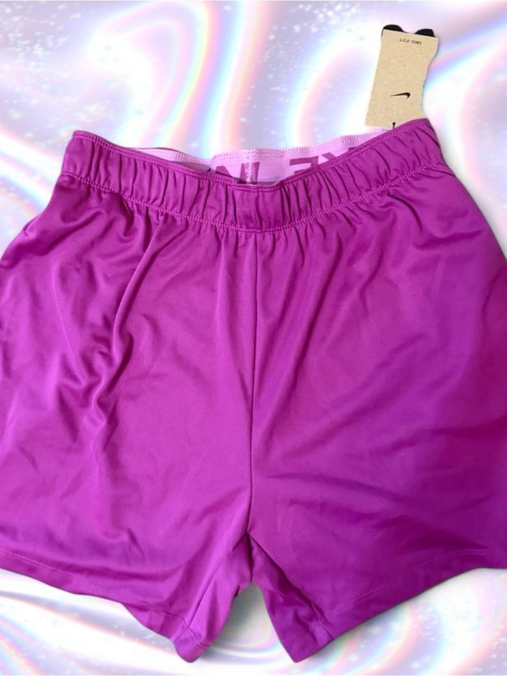 Nike Women's Bright Magenta Athletic Shorts